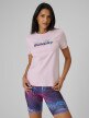 Obrazek dla: 4F Damski tshirt z nadrukiem 4F 4FRSS26TTSHF3793  różowy Różowy