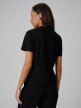 mini: Damski t-shirt bez nadruku 4F 4FRSS26TTSHF3985 - czarny (6)