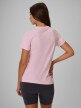mini: Damski t-shirt z nadrukiem 4F 4FRSS26TTSHF4019 - różowy (4)