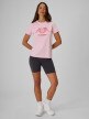 mini: Damski t-shirt z nadrukiem 4F 4FRSS26TTSHF4019 - różowy (2)
