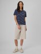 mini: Damski t-shirt w paski 4F 4FRSS26TTSHF4023 - granatowy (2)