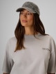mini: Damski t-shirt z nadrukiem 4F 4FRSS26TTSHF4024 - szary (3)
