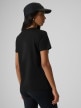 mini: Damski t-shirt  z nadrukiem 4F 4FRSS26TTSHF4225 - czarny (4)