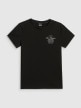 mini: Damski t-shirt z nadrukiem 4F 4FRSS26TTSHF4537 - czarny (1)