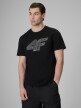 Obrazek dla: 4F Męski tshirt z nadrukiem 4F 4FRSS26TTSHM3805  czarny Czarny