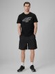 mini: Męski t-shirt z nadrukiem 4F 4FRSS26TTSHM3805 - czarny (2)