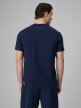 mini: Męski t-shirt z nadrukiem 4F 4FRSS26TTSHM3805 - granatowy (4)