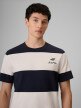 mini: Męski t-shirt z nadrukiem 4F 4FRSS26TTSHM3975 - czarny (3)