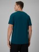 mini: Męski t-shirt z nadrukiem 4F 4FRSS26TTSHM3990 - turkusowy (4)