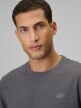 mini: Męski t-shirt bez nadruku (2-pack) 4F 4FRSS26TTSHM4226 - multikolor (4)
