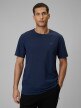 mini: Męski t-shirt bez nadruku (2-pack) 4F 4FRSS26TTSHM4226 - multikolor (2)