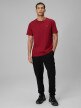 mini: Męski t-shirt bez nadruku (2-pack) 4F 4FRSS26TTSHM4226 - multikolor (3)