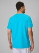mini: Męski t-shirt bez nadruku 4F 4FRSS26TTSHM4261 - niebieski (4)