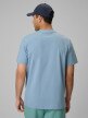 mini: Męski t-shirt bez nadruku 4F 4FRSS26TTSHM4261 - niebieski (4)
