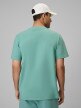 mini: Męski t-shirt bez nadruku 4F 4FRSS26TTSHM4261 - miętowy (4)