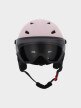 4F Kask z goglami uniseks 4F 4FWAW24AHELU091  różowy Różowy