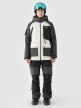 Męska kurtka snowboardowa 4F 4FWAW24TTJAM511 - szara