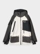 Męska kurtka snowboardowa 4F 4FWAW24TTJAM511 - szara