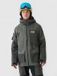 4F Męska kurtka snowboardowa 4F 4FWAW24TTJAM511  zielona Khaki