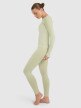 mini: Damski longsleeve do jogi i pilatesu 4F 4FWAW25TFLOF429 - zielony (3)