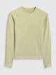 mini: Damski longsleeve do jogi i pilatesu 4F 4FWAW25TFLOF429 - zielony (9)