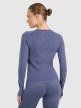 mini: Damski longsleeve do jogi i pilatesu 4F 4FWAW25TFLOF429 - granatowy (8)