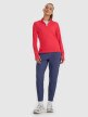 mini: Damska bluza do biegania 4F 4FWAW25TFSWF578 - czerwona (2)