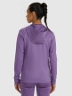 Damska bluza treningowa 4F 4FWAW25TFSWF585 - fioletowa
