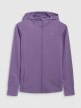 Damska bluza treningowa 4F 4FWAW25TFSWF585 - fioletowa