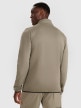 mini: Męska bluza treningowa bez kaptura 4F 4FWAW25TFSWM561 - khaki (6)