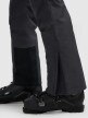 mini: Męskie spodnie narciarskie z szelkami 4F 4FWAW25TFTRM1155 - szare (11)