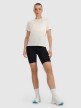 mini: Damska koszulka do biegania 4F 4FWAW25TFTSF1502 - biała (8)