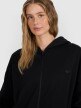 mini: Damska bluza rozpinana z kapturem 4F 4FWAW25TSWSF1886 - czarna (4)