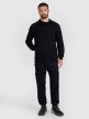mini: Męska bluza nierozpinana bez kaptura 4F 4FWAW25TSWSM1902 - czarna (2)