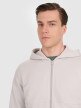 mini: Męska bluza rozpinana z kapturem 4F 4FWAW25TSWSM1903 - szara (4)