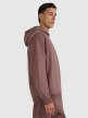mini: Męska bluza nierozpinana bez kaptura 4F 4FWAW25TSWSM1946 - brązowa (3)