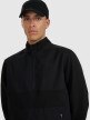 mini: Męska bluza nierozpinana bez kaptura 4F 4FWAW25TSWSM1947 - czarna (4)