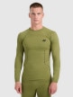  4F Męska bielizna termoaktywna (góra) 4F 4FWAW25USEAM233  khaki Khaki