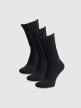 mini: Damskie skarpetki za kostkę (3-pack) 4F 4FWAW25USOCF430 - czarne (1)