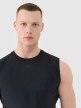 Meski top tank treningowy 4F 4FWMM00TFSLM0765 - czarny
