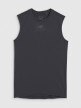 Meski top tank treningowy 4F 4FWMM00TFSLM0765 - czarny