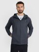 4F Męska bluza treningowa 4F 4FWMM00TFSWM654  szara Szary