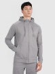 4F Męska bluza treningowa 4F 4FWMM00TFSWM654  szara Szary