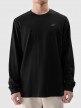 Męski longsleeve basic 4F 4FWMM00TLONM432 - czarny