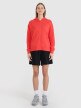 Damska bluza dresowa rozpinana z kapturem 4F 4FWMM00TSWSF1763 - czerwona
