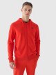 4F Męska bluza rozpinana z kapturem 4F 4FWMM00TSWSM1466  czerwona Czerwony