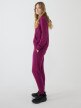 mini: Damskie spodnie dresowe joggery 4F 4FWMM00TTROF1386 - fioletowe (4)