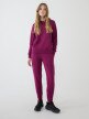 mini: Damskie spodnie dresowe joggery 4F 4FWMM00TTROF1386 - fioletowe (8)
