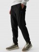 mini: Męskie spodnie casual joggery 4F 4FWMM00TTROM0944 - czarny (2)