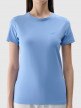 mini: Damski t-shirt basic 4F 4FWMM00TTSHF2255 - niebieski (5)